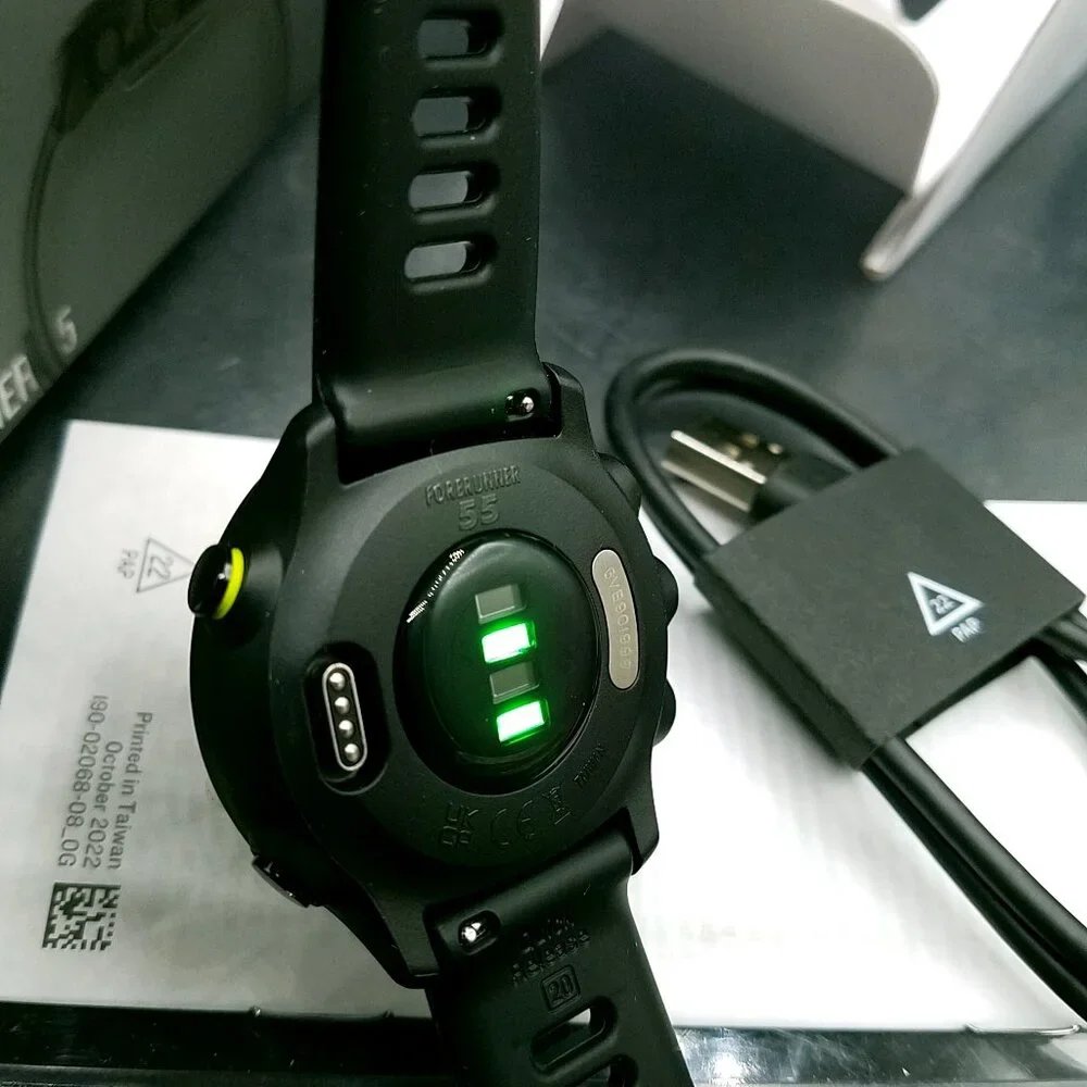 ⌚ Garmin Forerunner 55 Running Watch – Black – One Size – Open Box Never Worn